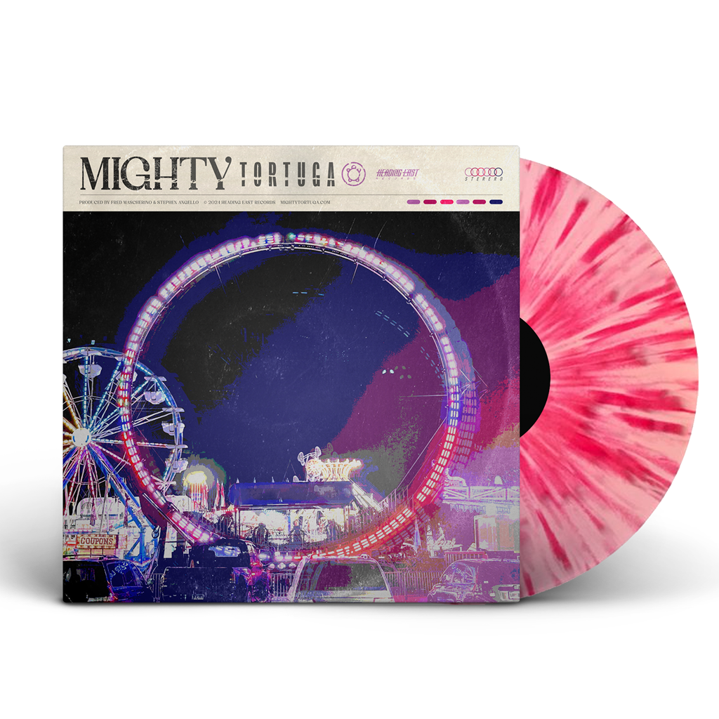 Mighty Tortuga Vinyl - Pink Splatter