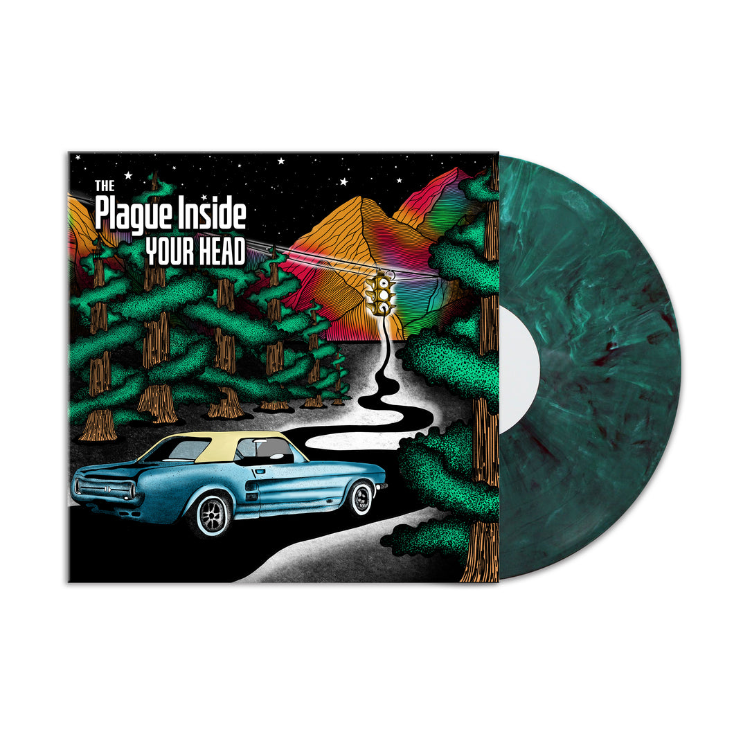 The Plague Inside Your Head Vinyl - Evergreen w/ Black & White Marble